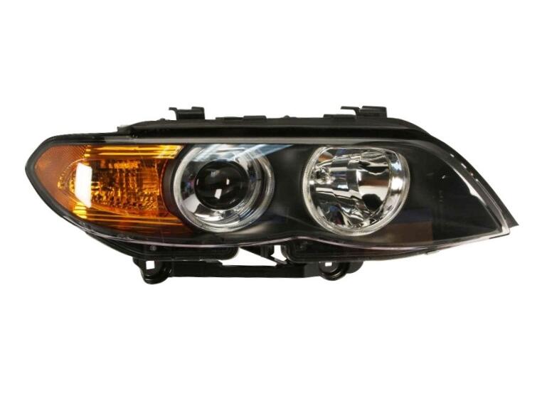 BMW Headlight Assembly - Passenger Side (Xenon) 63117166800